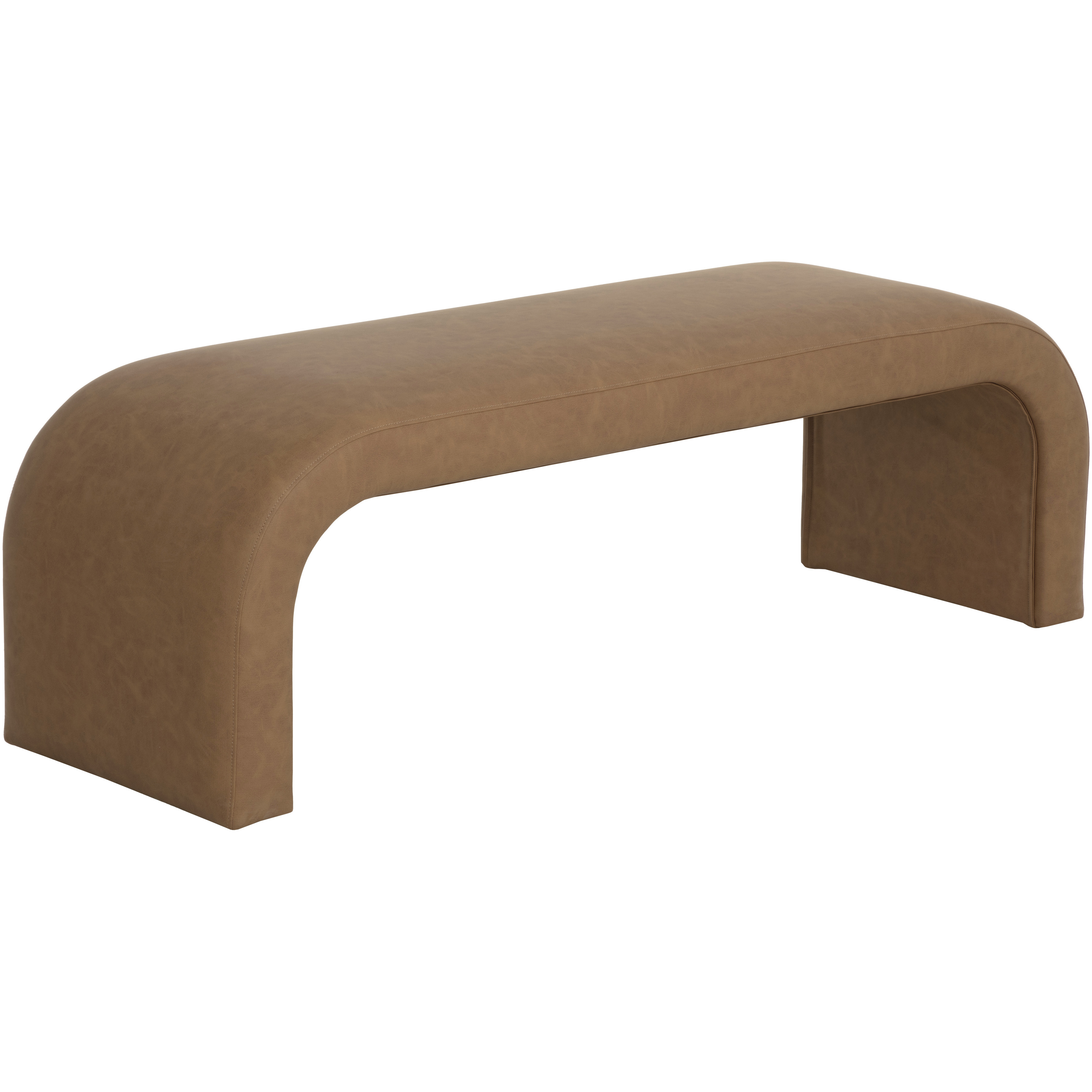 Nahara Milliken Cognac Bench